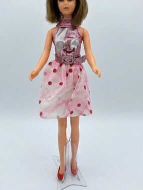 Vintage Barbie Mattel Glo-Glo Dress Shoes #1865